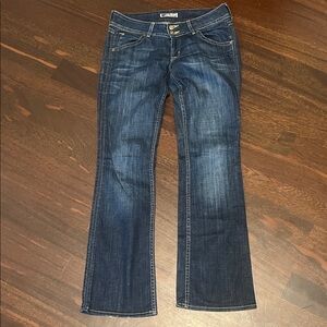 Hudson Dark Blue Boot Cut Jeans
